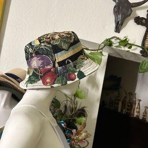 Bucket hat reversible tie dye